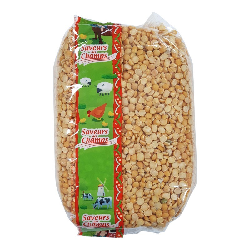 POIS CASSES JAUNES 1KG