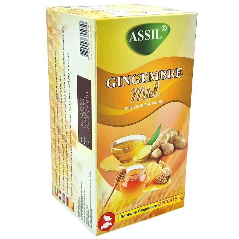 TISANE GINGEMBRE MIEL - ASSIL