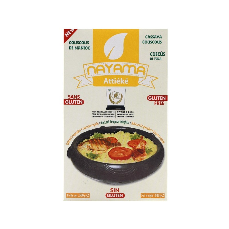 ATTIEKE 500G COUSCOUS DE MANIOC
