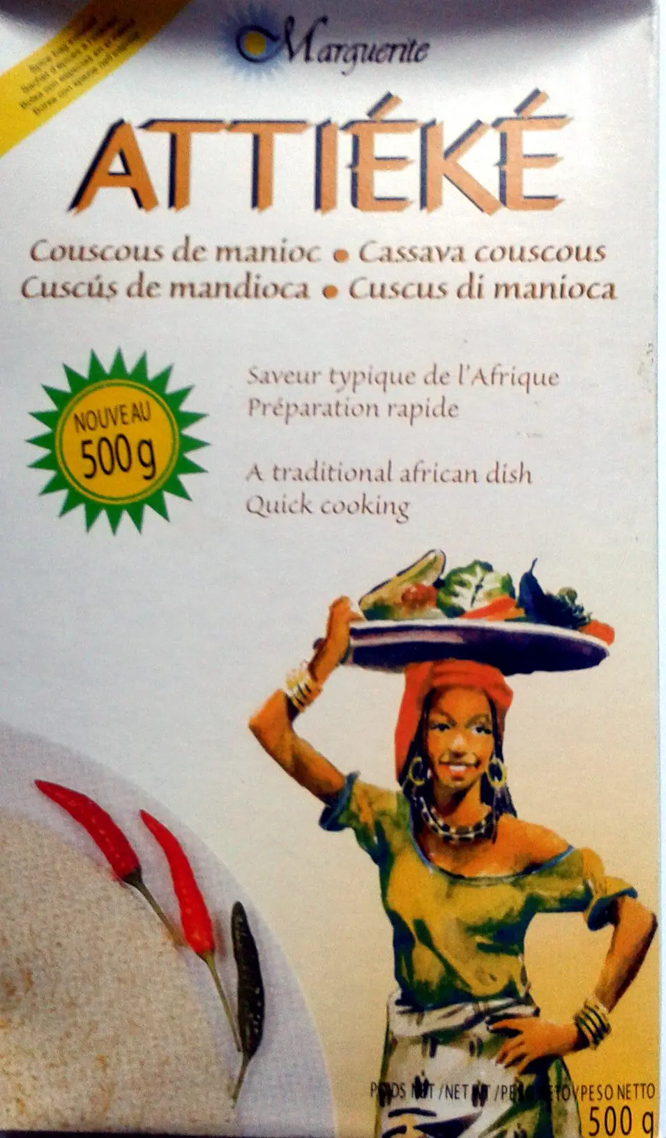 MARGUERITE Attiéké 500g