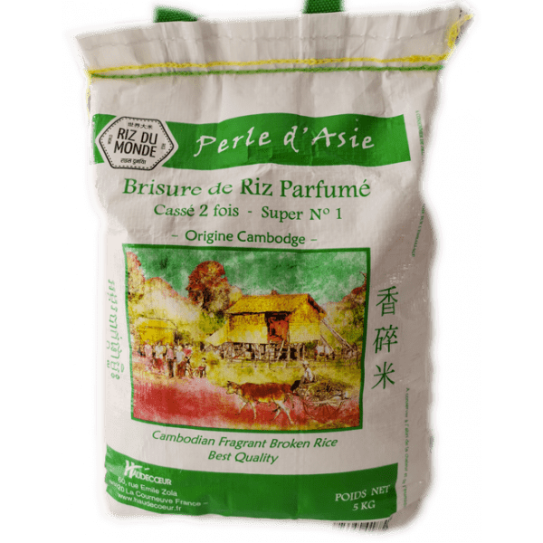 Brisure de riz perle d’Asie cassé 2 fois (5kg)