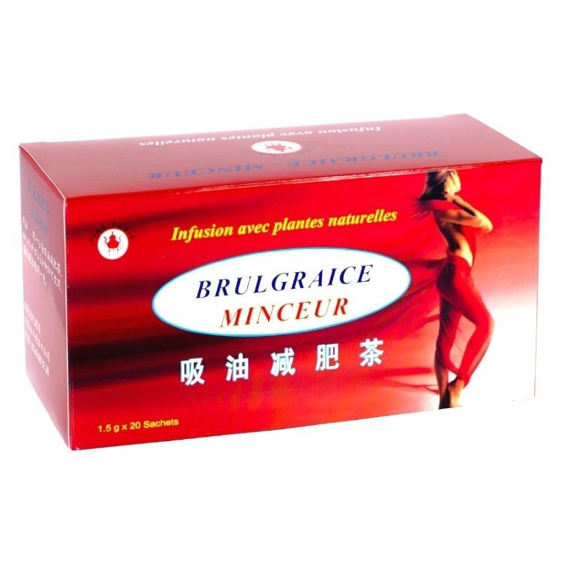 LOT DE 3 | INFUSION MINCEUR BRULGRAICE | 20 SACHETS X 1.5G