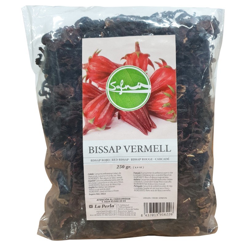 FLEURS D'HIBISCUS - BISSAP ROUGE - 250G