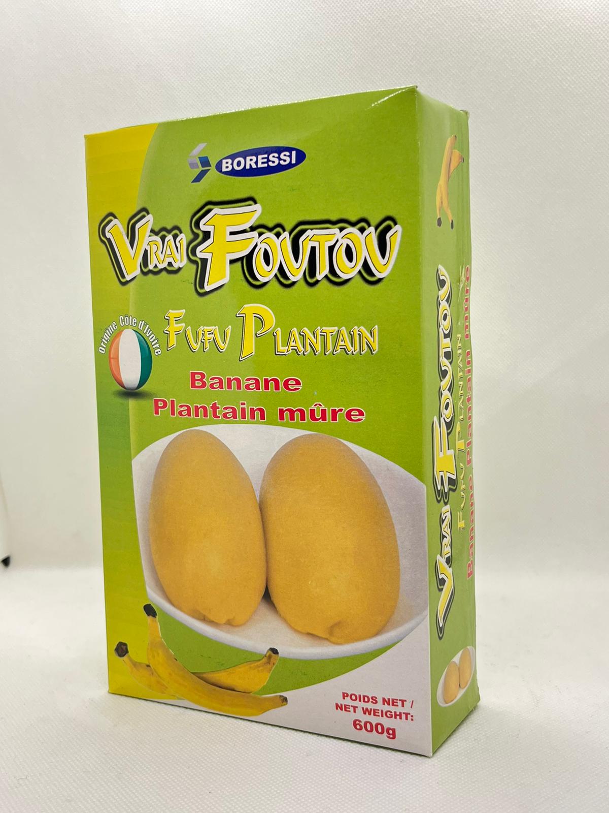 VRAI FOUTOU BANANE PLANTAIN MURE