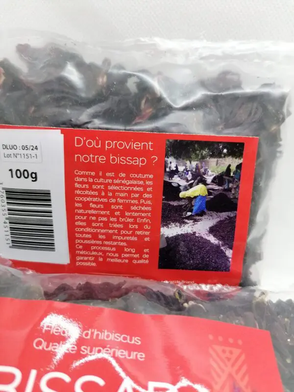 Oseille de Guinée fleur de bissap l’hibiscus